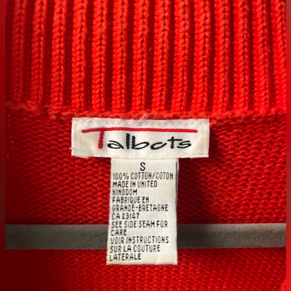 Vintage Talbots sweater!
